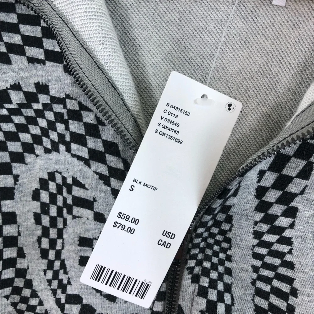 NWT urban outfitters out from under grey cropped collared pullover - Picture 4 of 11